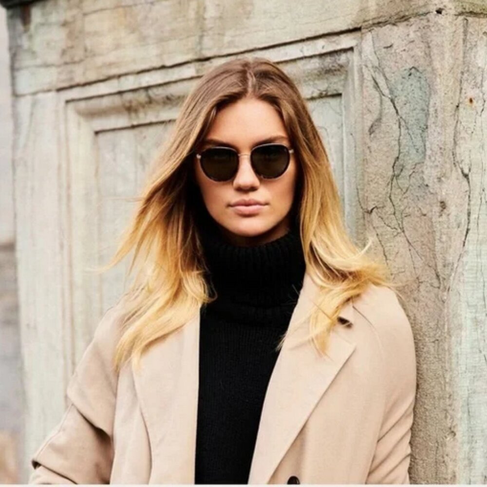 NWOT Christopher Cloos Gouverneur Sunglasses Espresso CR39 Polarized 49mm